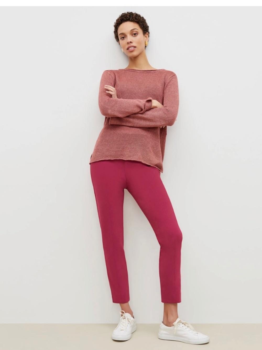 The Samara Sweater—Knit Linen